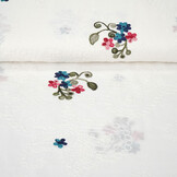 Cotton Embroidered Soie Creme