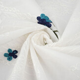 Cotton Embroidered Soie Creme