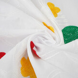 Cotton Embroidered Lin White