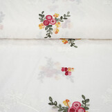 Cotton Embroidered Jolie  Creme