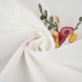 Cotton Embroidered Jolie  Creme