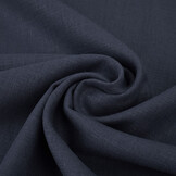 Washed Linen Indigo Blue