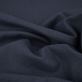Gewaschenes Leinen Indigo Blau