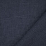Gewaschenes Leinen Indigo Blau