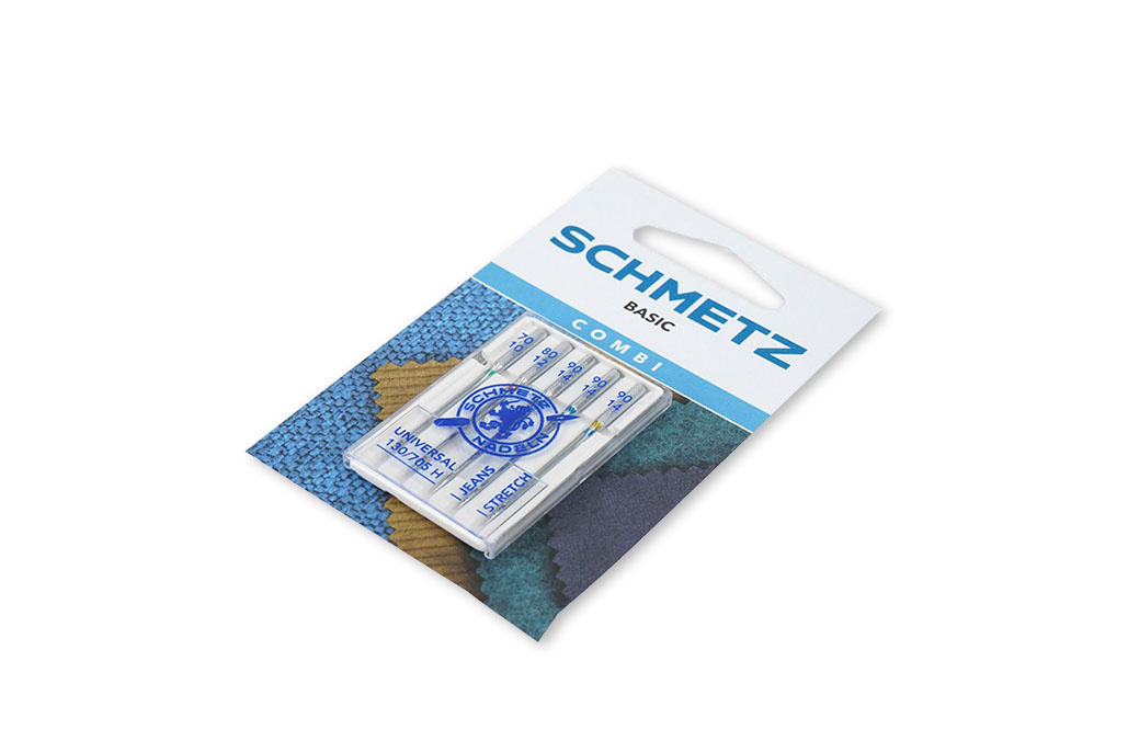 Schmetz Naalden Combi-box universeel, jeans, stretch assortiment