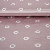 Stretch Satin Bedruckt Pauline Puderrosa
