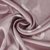 Stretch Satin Bedruckt Pauline Puderrosa