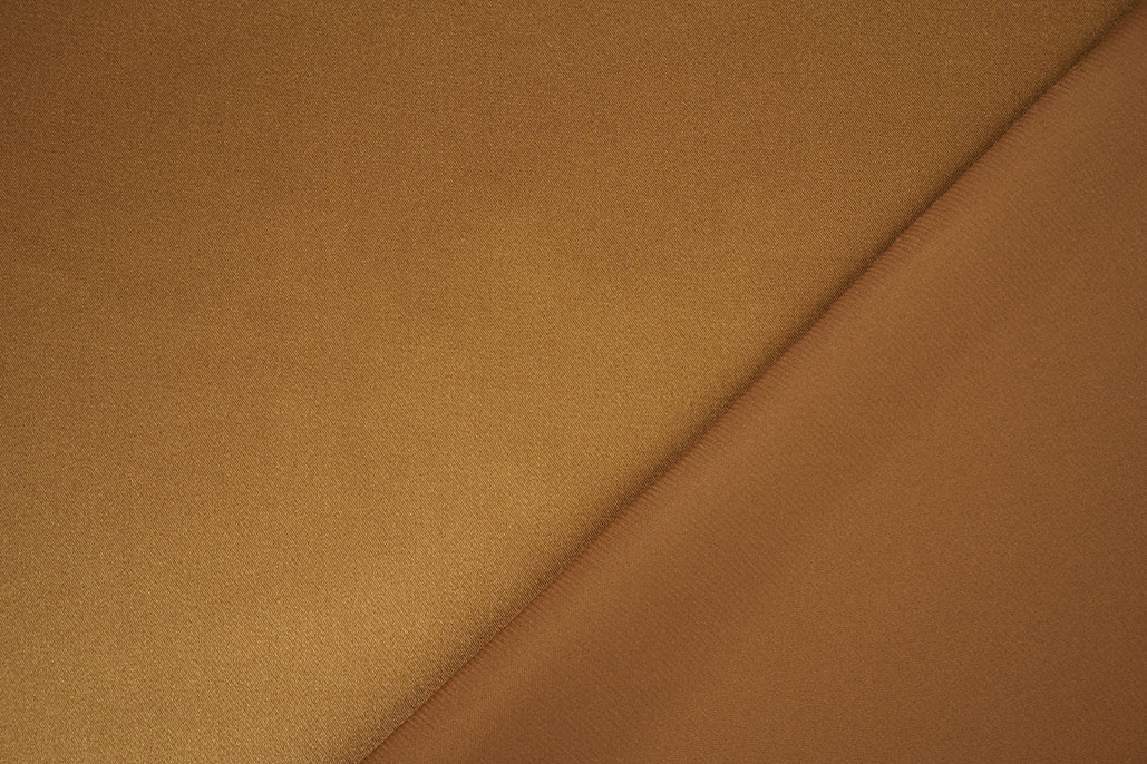 Stretch Satin Sudan Brown