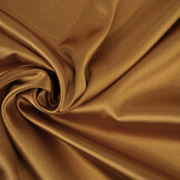 Stretch Satin Sudan Brown