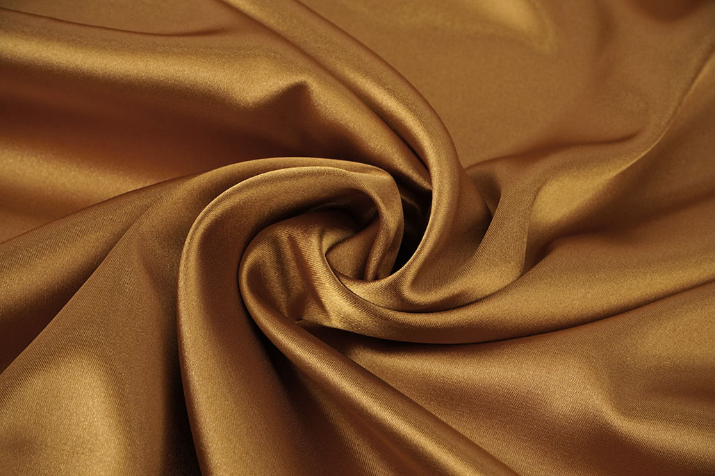 Stretch Satijn Sudan Brown