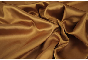 Stretch Satijn Sudan Brown