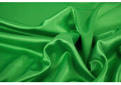 Stretch Satin Poison Green