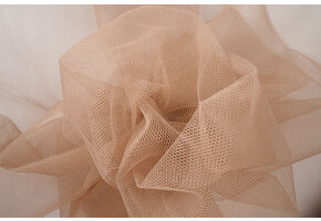 Tulle Noisette Brown / Nude