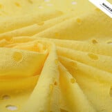 Stickerei Baumwoll Matunda Gelb