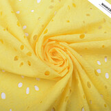 Stickerei Baumwoll  Matunda Gelb