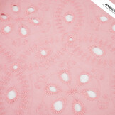 Broderie Katoen Matunda Roze