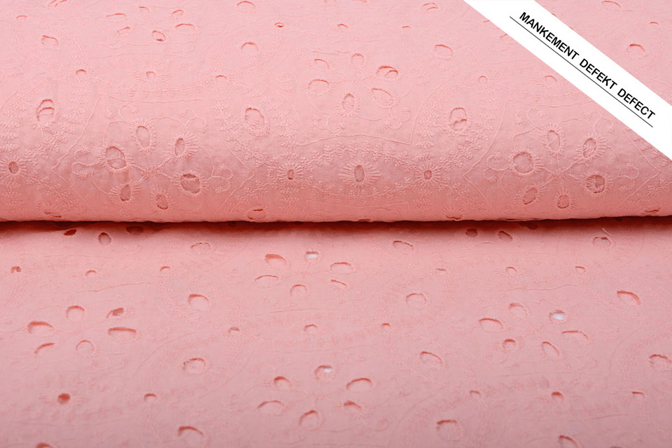 Stickerei Baumwoll Matunda Rosa