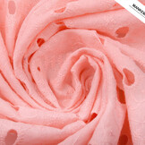 Broderie Katoen Matunda Roze