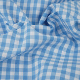 Bauern Karo 8 mm Hellblau