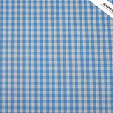 Bauern Karo 8 mm Hellblau