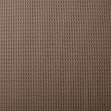 Waffelpiqué Baumwolle Taupe