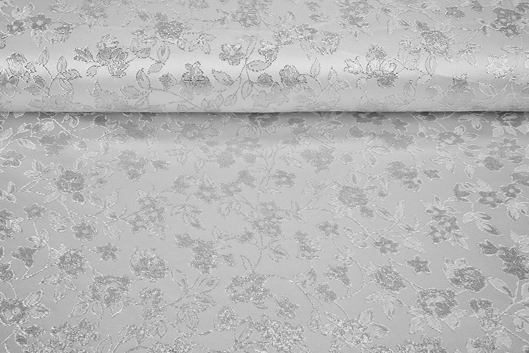 Brocade Lidia Silver