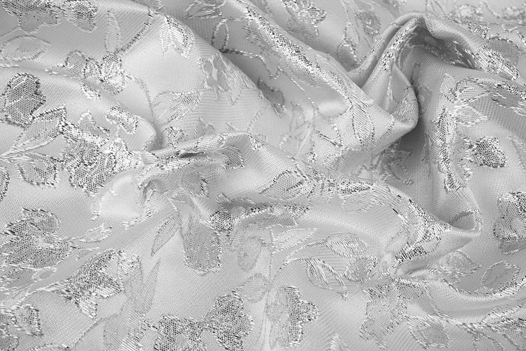 Brocade Lidia Silver