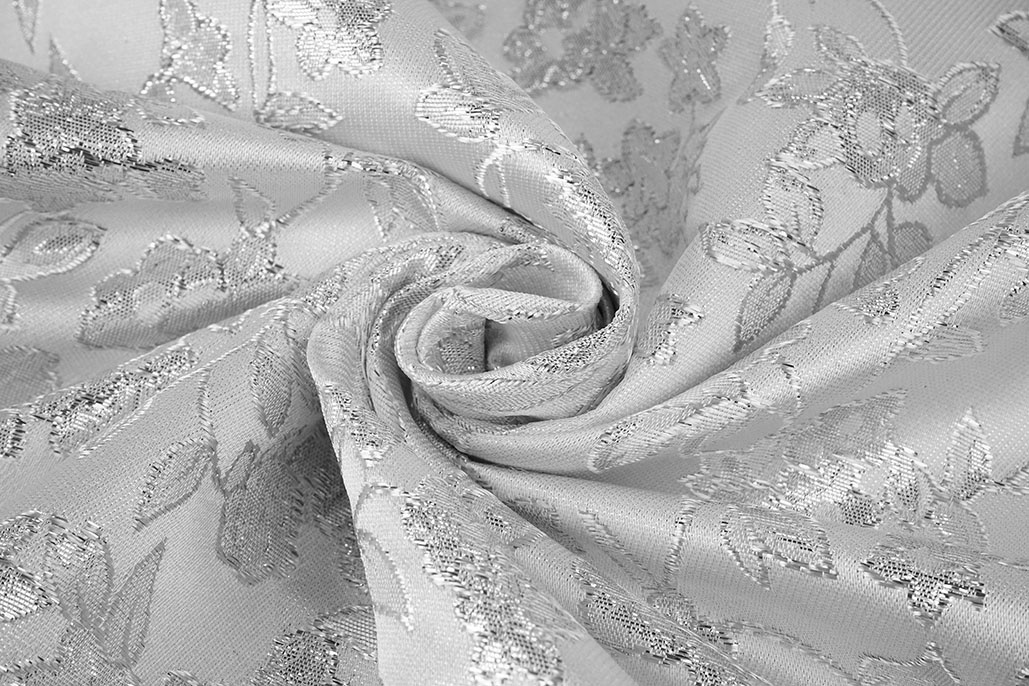 Brocade Lidia Silver