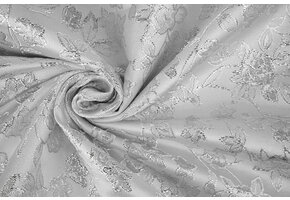 Brocade Lidia Silver