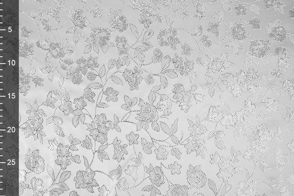 Brocade Lidia Silver