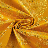 Brocade Celia Ocher Yellow