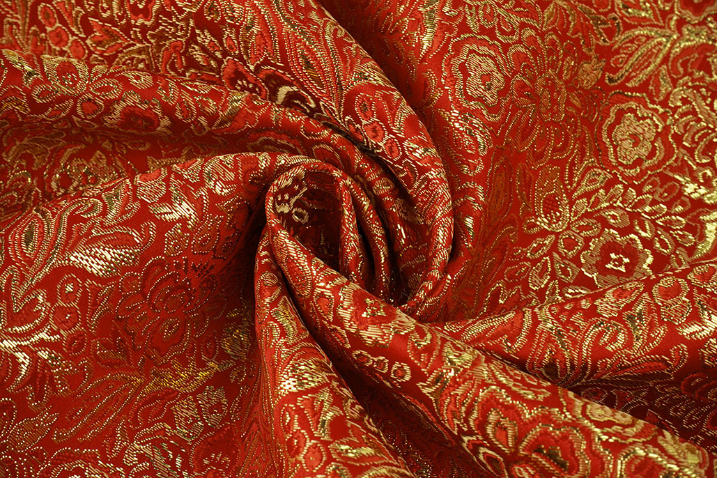 Brokat Giulia Rot
