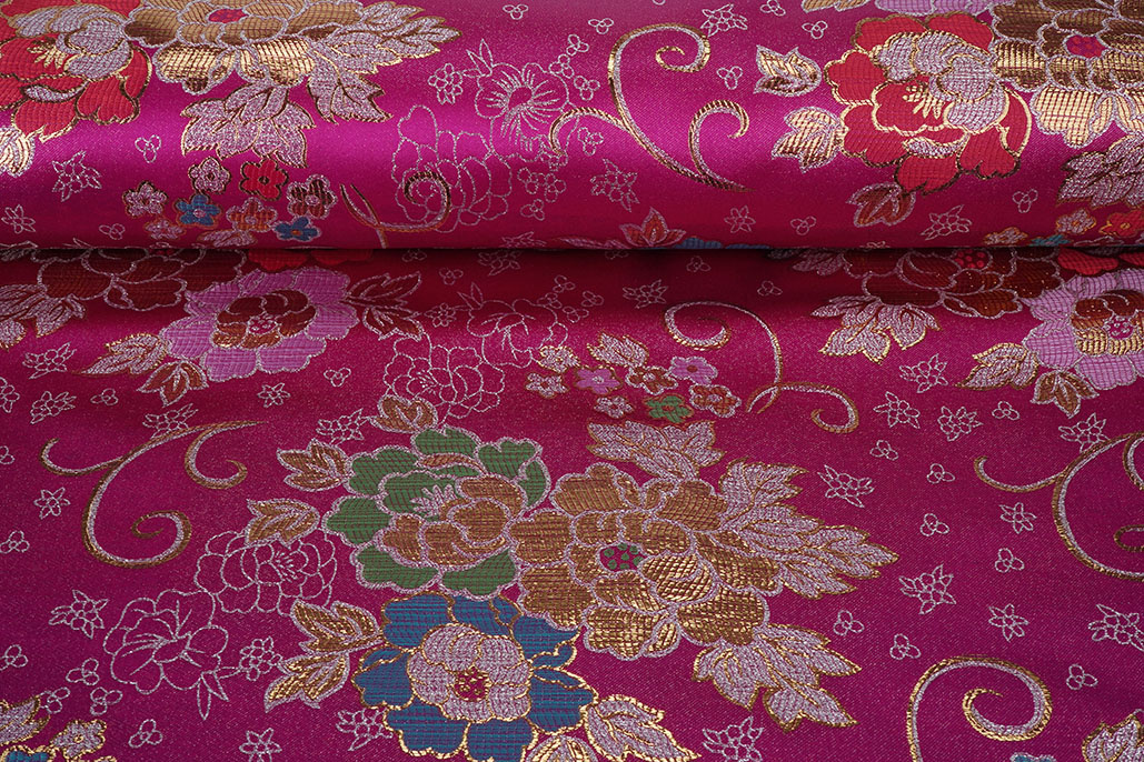 Brocade Felice Fuchsia