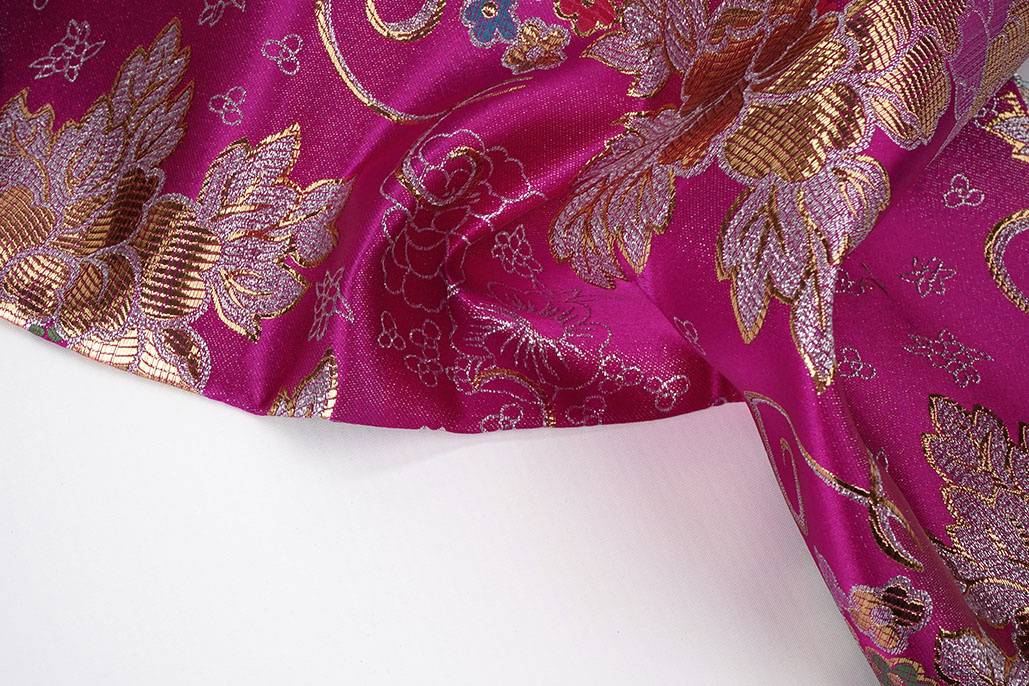 Brocade Felice Fuchsia