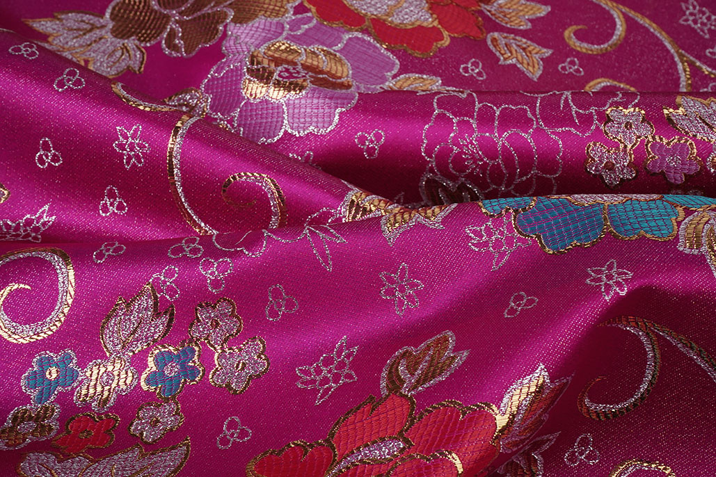 Brocade Felice Fuchsia