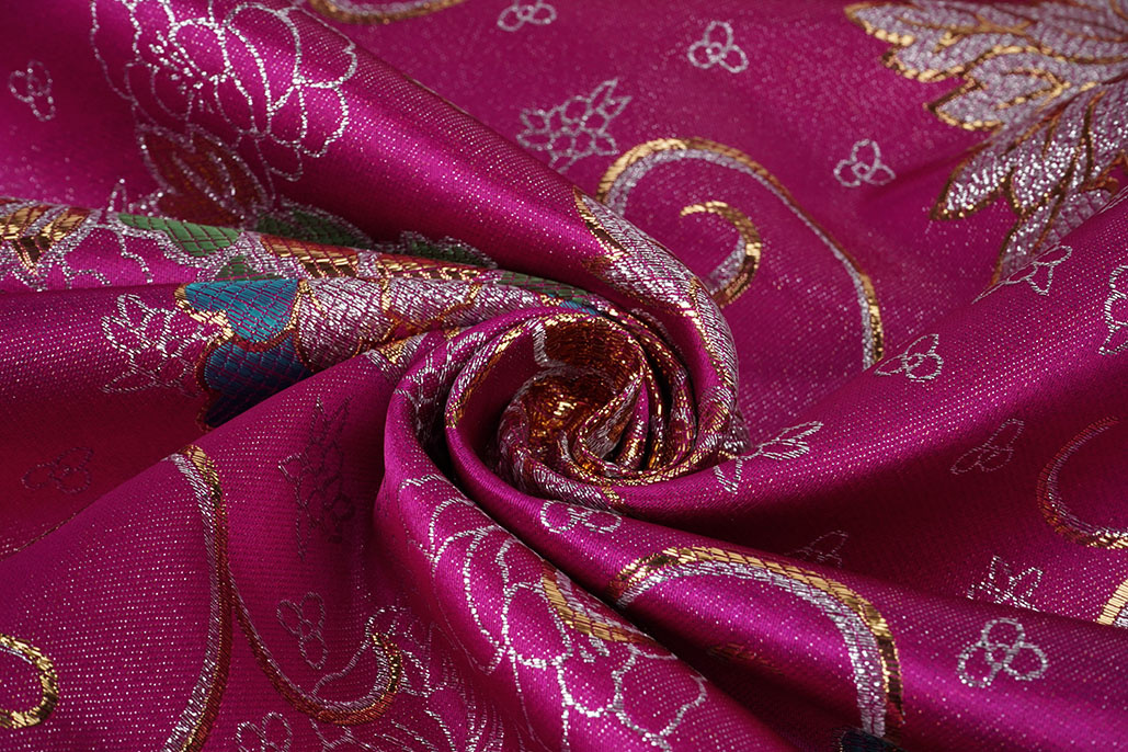 Brocade Felice Fuchsia