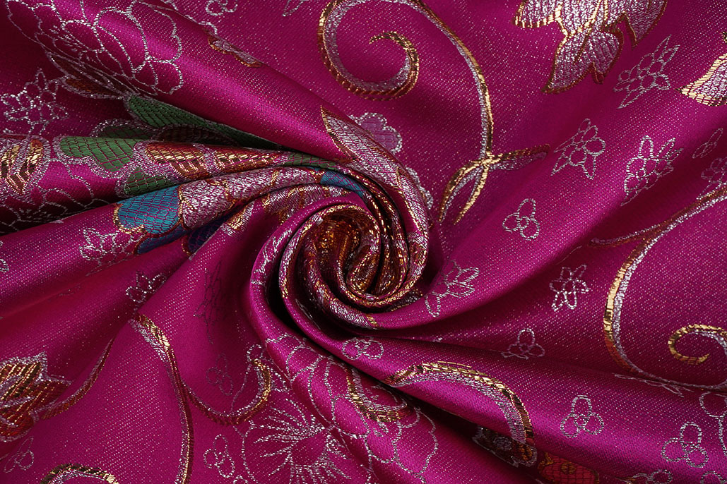 Brocade Felice Fuchsia