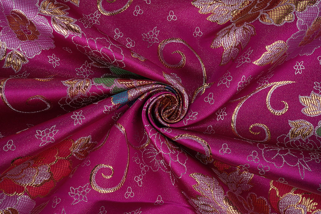 Brokaat Felice Fuchsia