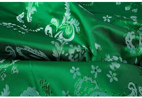 Brokat Janne Grün