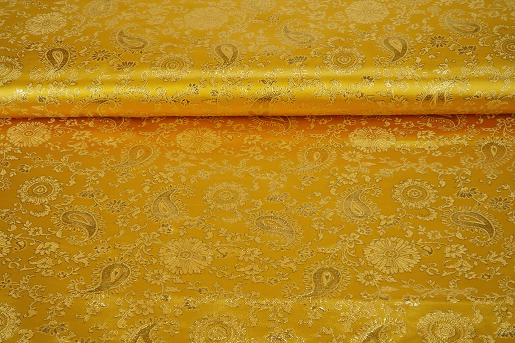 Brokat Marisol Gelb