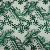 Mesh Embroidered Sequins Lizanne Sea Green