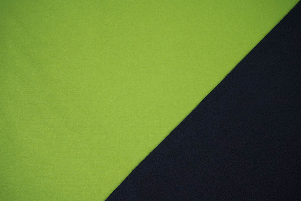 Softshell Uni Limettengrün