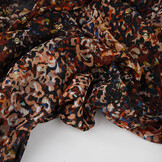 Chiffon Foil Amber Roest Brique