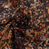 Chiffon Foil Amber Rost Brique