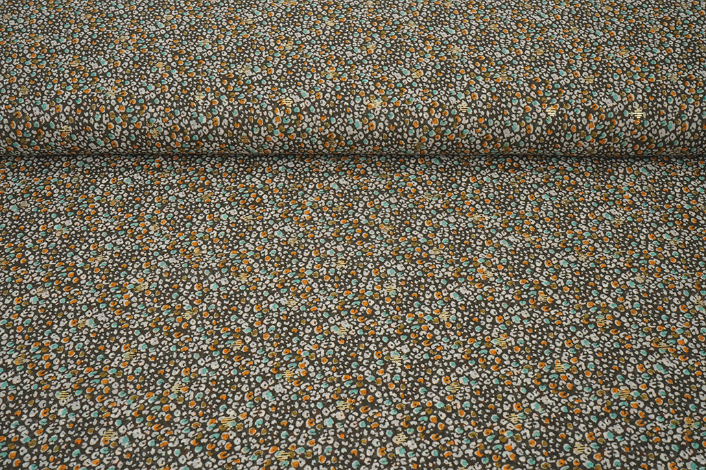 Chiffon Foil Sauvage Army