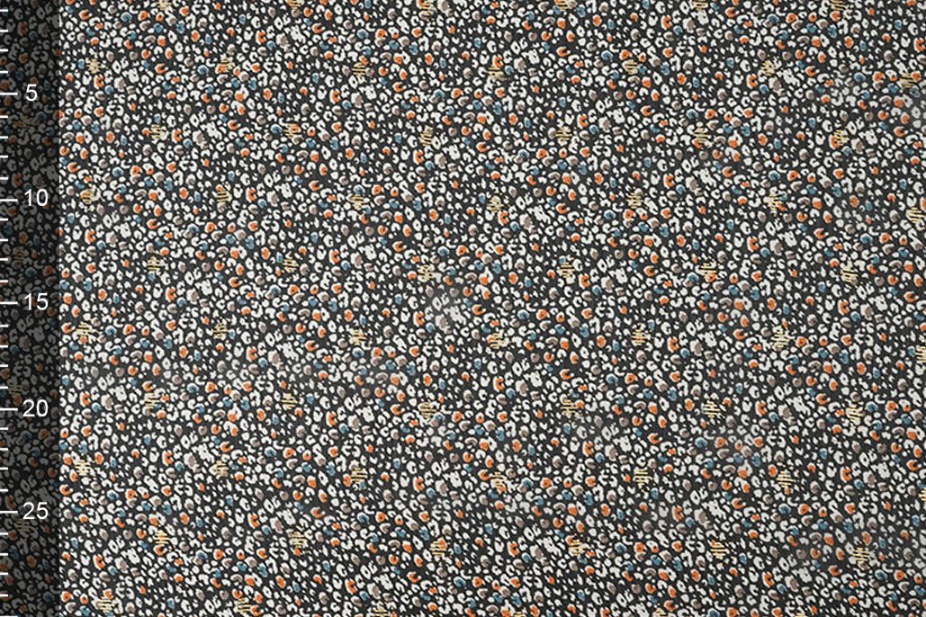 Chiffon Foil Sauvage Schwarz