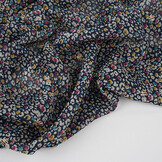 Chiffon Foil Sauvage Navy Blue