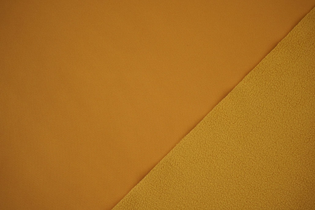 Softshell Uni Dunkles Ocker