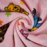 Disney Fleece Winnie The Pooh Roze