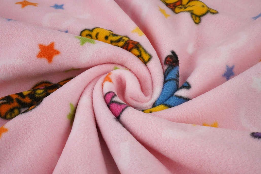 Disney Fleece Winnie The Pooh Rosa